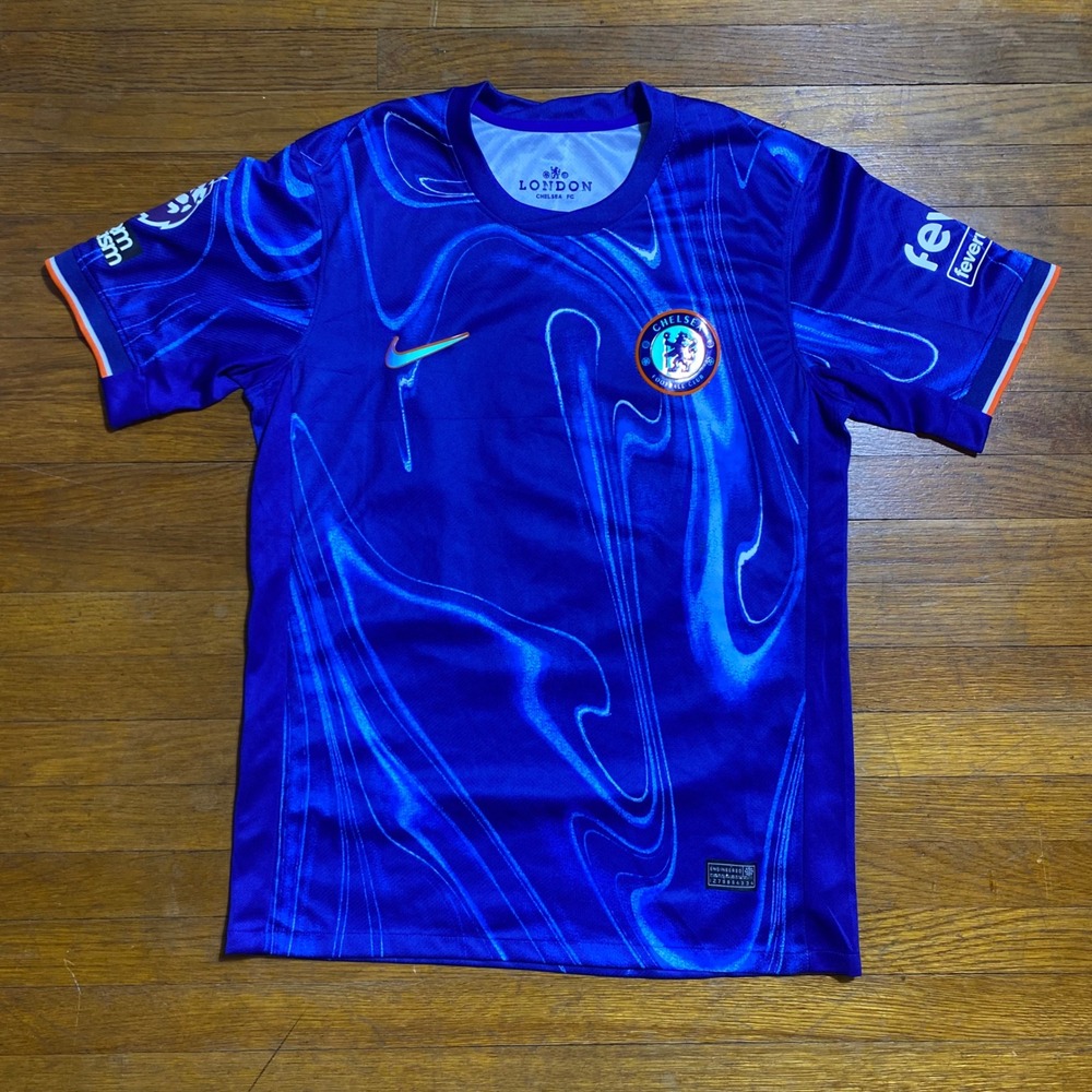 Nike Chelsea FC 2024-25 Home Jersey Cole Palmer #20 Blue Mens Small